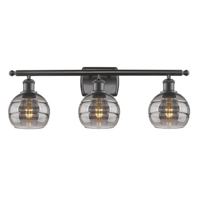 Rochester - 3 Light Bath Vanity In Industrial Style-8.88 Inches Tall and 25.88 Inches Wide