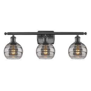 Rochester - 3 Light Bath Vanity In Industrial Style-8.88 Inches Tall and 25.88 Inches Wide - 1 of 1
