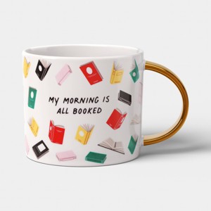 16oz My Morning is All Booked Wade Mug - 1 of 2
