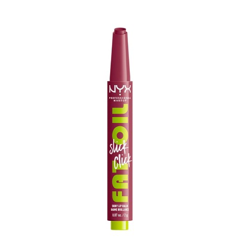 NYX Professional Makeup Fat Oil Slick Click Tinted Lip Balm - 0.07oz - image 1 of 4