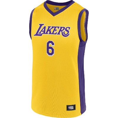NBA Los Angeles Lakers Boys' Lebron James Player Jersey - S