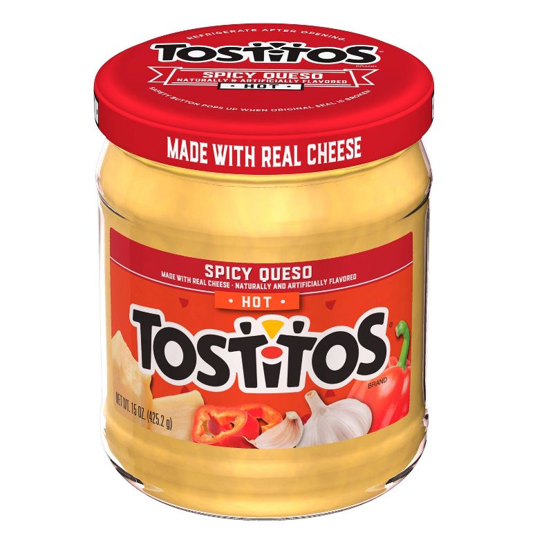 Tostitos Spicy Queso Dip -15oz, 2 of 7