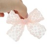 Unique Bargains Lace Bow Shoelace Charms 1 Pair - 3 of 4