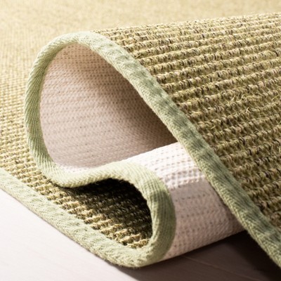 Hand-knotted Green Wool Runner Rug, 2'3" x 12'