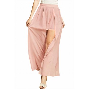 Women's High Waisted Maxi Short - entro - 1 of 3