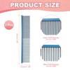 Unique Bargains Stainless Steel Rounded Ends Gentle Care Pet Comb 3 Pcs - 2 of 4