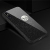 Reiko iPhone X/iPhone XS Hard Glass Design TPU Case with Universe Pattern - 2 of 4