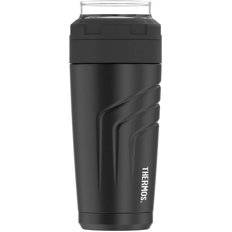 Thermos 24 oz. Stainless Steel Vacuum Insulated Wide Mouth Tumbler - Black, 1 of 2