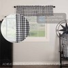 Annie Buffalo Black Check Valance 16x60 VHC Brands - 2 of 4