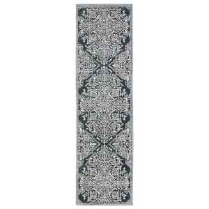 Oriental Weavers Intrigue INT10 Blue/ Ivory Indoor Area Rug - 2'3" x 7'6" - 1 of 4