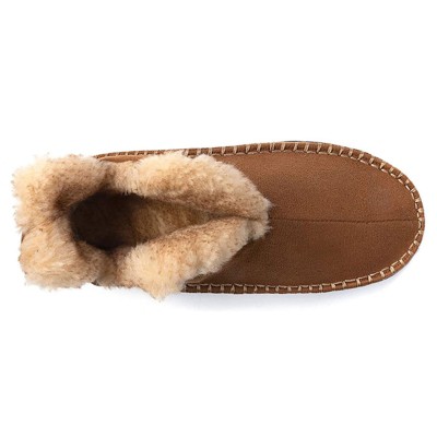 mens memory foam boot slippers