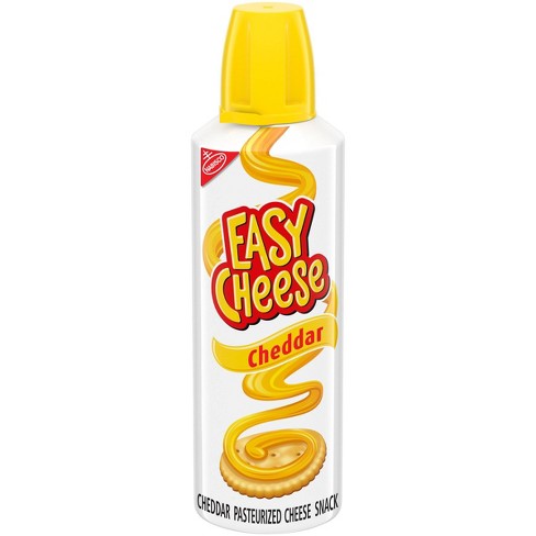 Easy Cheese Cheddar Cheese Snack - 8oz : Target