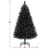 Yaheetech 4.5Ft/6Ft/7.5Ft/9Ft/12Ft Pre-lit Spruce Artificial Christmas Tree with 150 Incandescent Warm White Lights - 3 of 4
