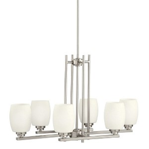 Eileen™ 6 Light Chandelier with LED Bulbs Brushed Nickel - 1 of 1