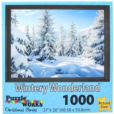 JPW Industries Inc. Wintery Wonderland 1000 Piece Jigsaw Puzzle