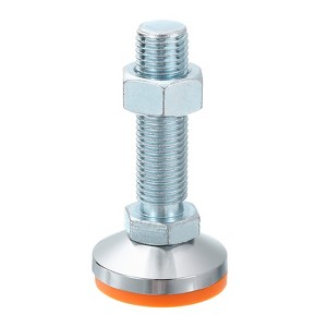 Unique Bargains Carbon Steel Non-Skid Adjustable Furniture Table Feet Leveling Feet - 1 of 4