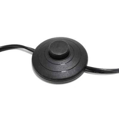 Antique Copper Industrial Iron Floor Lamp with Glass Shade