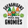 Men's - Instant Message - Shenanigans With My Gnomies Short Sleeve Graphic T-Shirt - 2 of 4