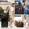 Travel Duffle Bag,Weekender Bags for Women with Shoe Compartment,Carry on Overnight Bag - 3 of 4