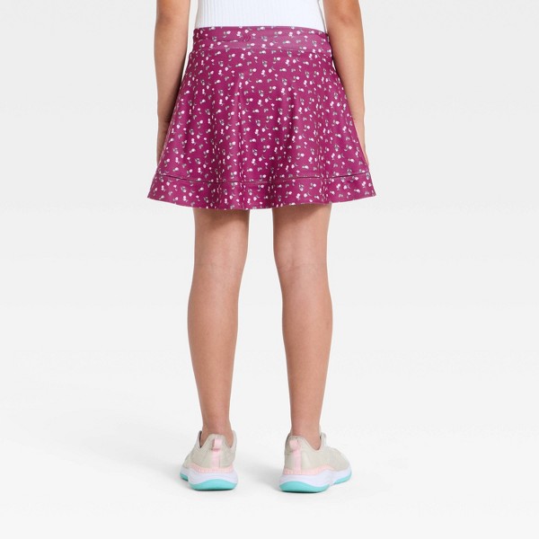 Falda Short Deportiva con Adorno de Escalera para Niña - All In Motion™ 2