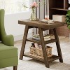 Farmhouse 3-Tier End Table for Living Room - 4 of 4