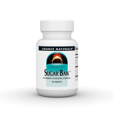 Sugar Ban Gymnema Sylvestre Complex by Source Naturals, Inc.  -  30 Tablet