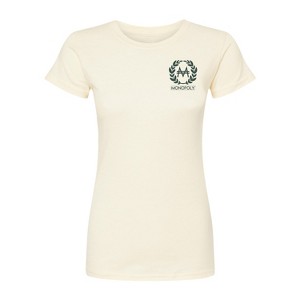 Women's - Monopoly - Celebrate The Hustle Fitted Graphic T-Shirt - 1 of 2