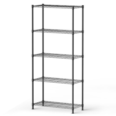 SKONYON 4-Tier Storage Shelves Wire Shelving Units 1000lbs Weight Capacity