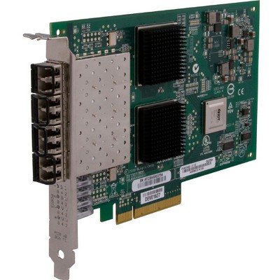 QLogic QLE2564 Fibre Channel Host Bus Adapter - 4 x LC - PCI Express 2.0 - 8 Gbit/s - 4 x Total Fibre Channel Port(s) - 4 x LC Port(s)