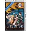 Trends International Demon Slayer - Group Art Framed Wall Poster Prints - 3 of 4