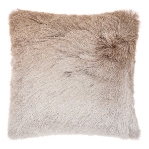 Beige Ombre Throw Pillow - Mina Victory