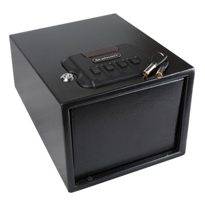 Stalwart Digital Lock and Manual Override Keys and 1.2 mm Thick Walls Gun Safe Black