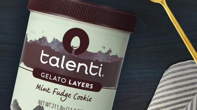 Talenti Gelato Layers Mint Fudge Cookie - 11oz, 2 of 10, play video