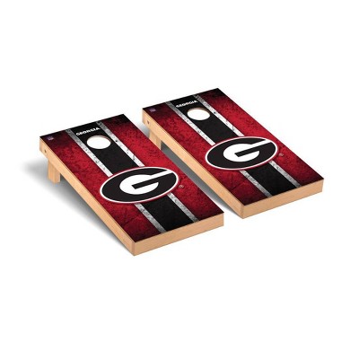 NCAA Georgia Bulldogs Premium Cornhole Board Vintage Version 1