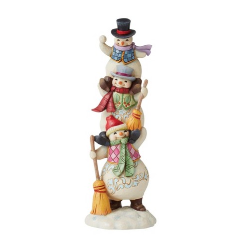 Jim Shore Snowy Stack Of Holiday Fun - One Figurine 12 Inches ...
