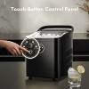 Kismile 26-lbs. Ice Per day Countertop or portable nugget Ice Maker ( Black ) - 3 of 4