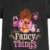 Girls' - Fancy Nancy - I Adore Fancy Things Fitted Short Sleeve Graphic T-Shirt - 2 of 4