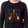 Avatar: The Last Airbender Zuko 2 Piece Long Sleeve Pajama Set - 3 of 4