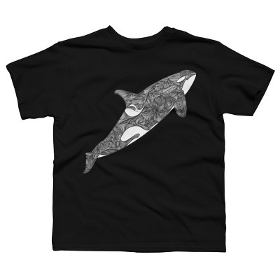 Boy's Design By Humans Killer Whale By BenGeiger T-Shirt