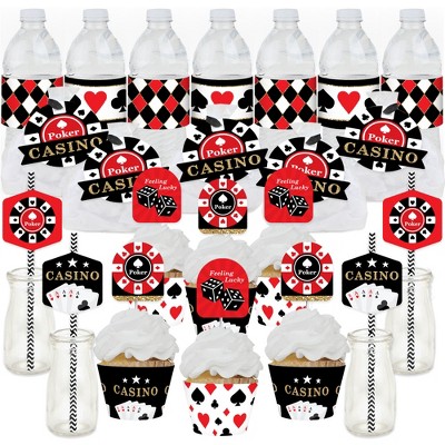 Big Dot Of Happiness Las Vegas - Casino Party Paper Charger & Table  Decorations Chargerific Kit For 8 : Target