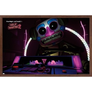 Trends International Five Nights at Freddy's: Help Wanted 2 - DJ Music Man Framed Wall Poster Prints - 1 of 4