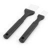 Unique Bargains Family Outdoor Plastic Pastry Barbecue Grilling Sauce Oil Basting Brush 2 in 1 Set - 3 of 4