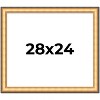 PosterPalooza | Traditional Gold Picture Frame - UV Acrylic, Backing Board, Hanging Hardware Included - 2 of 4