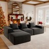 PINMOCO 111.4 inch Modular L-Shaped Sectional Sofa with Oversized Sofa and Soft Foam Cushions for Living Room - 4 of 4