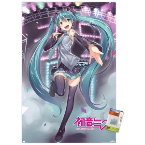 Trends International Hatsune Miku - Stage Lights Unframed Wall Poster Prints - 1 of 4