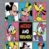 Women's - Disney - Mickey and Friends Grid Short Sleeve Graphic T-Shirt - 2 of 4
