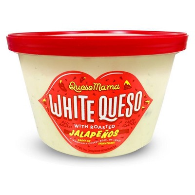 Queso Mama White Queso with Jalapeños - 12oz