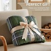 AENKYO Throw Blanket for Couch Twin, Plush Flannel Fleece, Soft Fuzzy Cabin for Sofa Bed, Warm Cozy 50x60 - 4 of 4