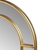 Regina Gold Arched Wall Mirror - Martha Stewart: Lily Pond Collection, Vintage Charm, No Assembly Required - 4 of 4