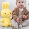 Color your World with Miffy 14" Inch Yellow Collectible Stuffed Animal Plush Toy - 3 of 3
